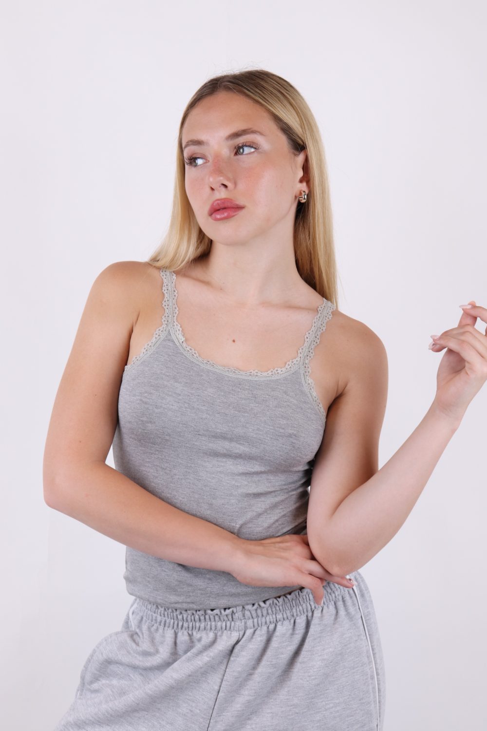Musculosa modal doble puntilla - Imagen 2