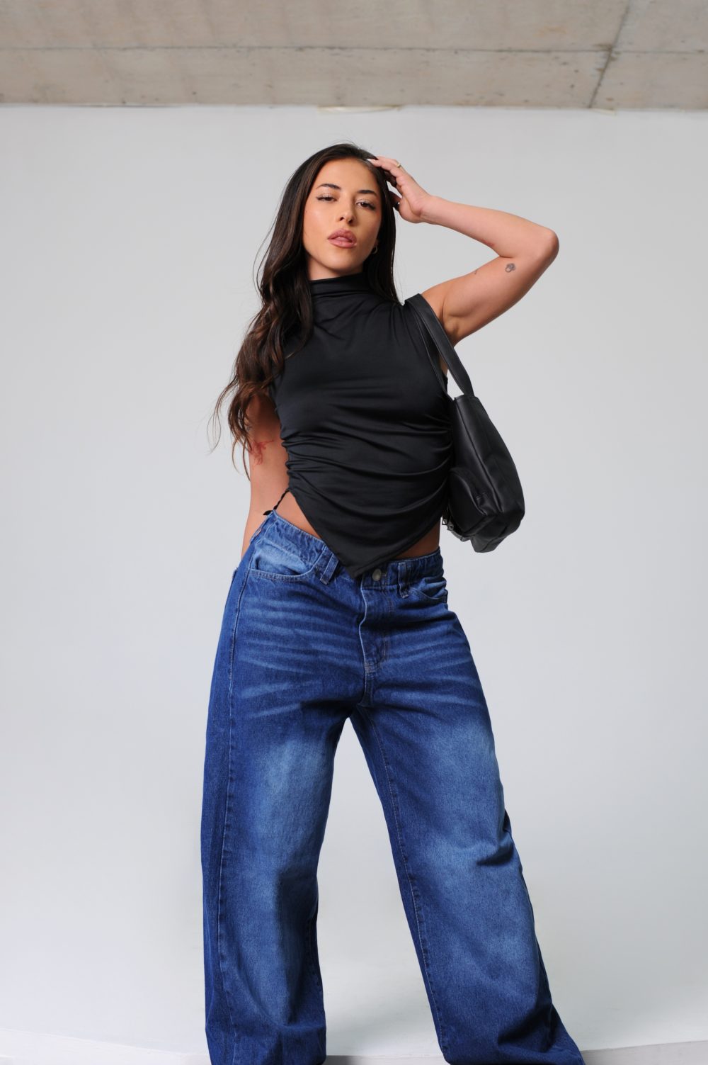 Top polera pico emporio - Imagen 3