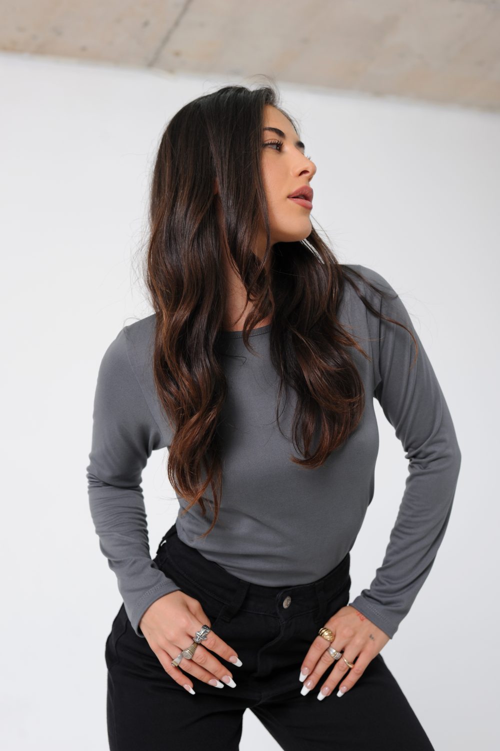 Remera basica modal soft - Imagen 3