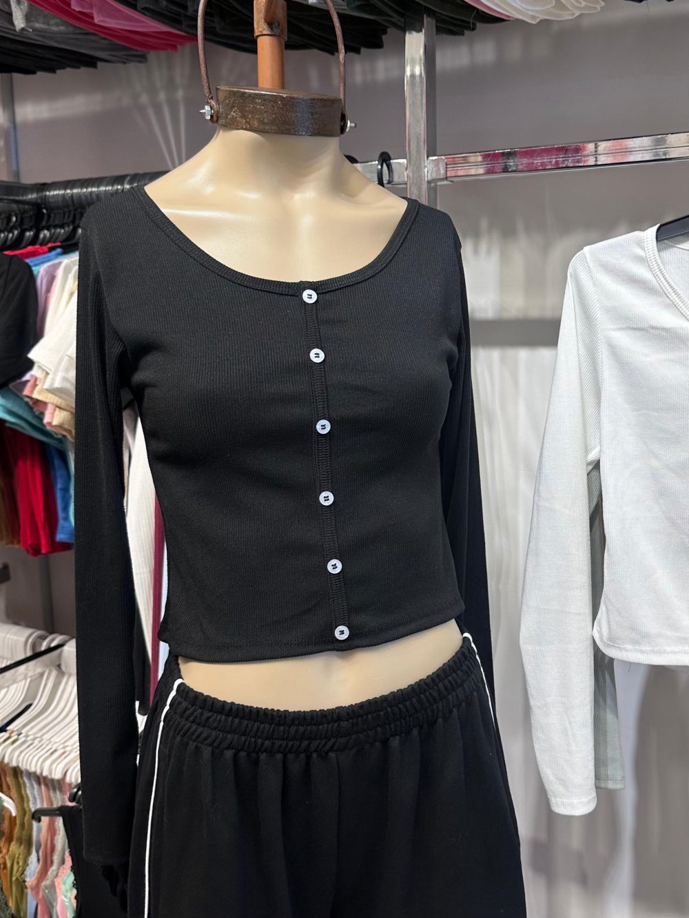 Remera morley capri botones - Imagen 7