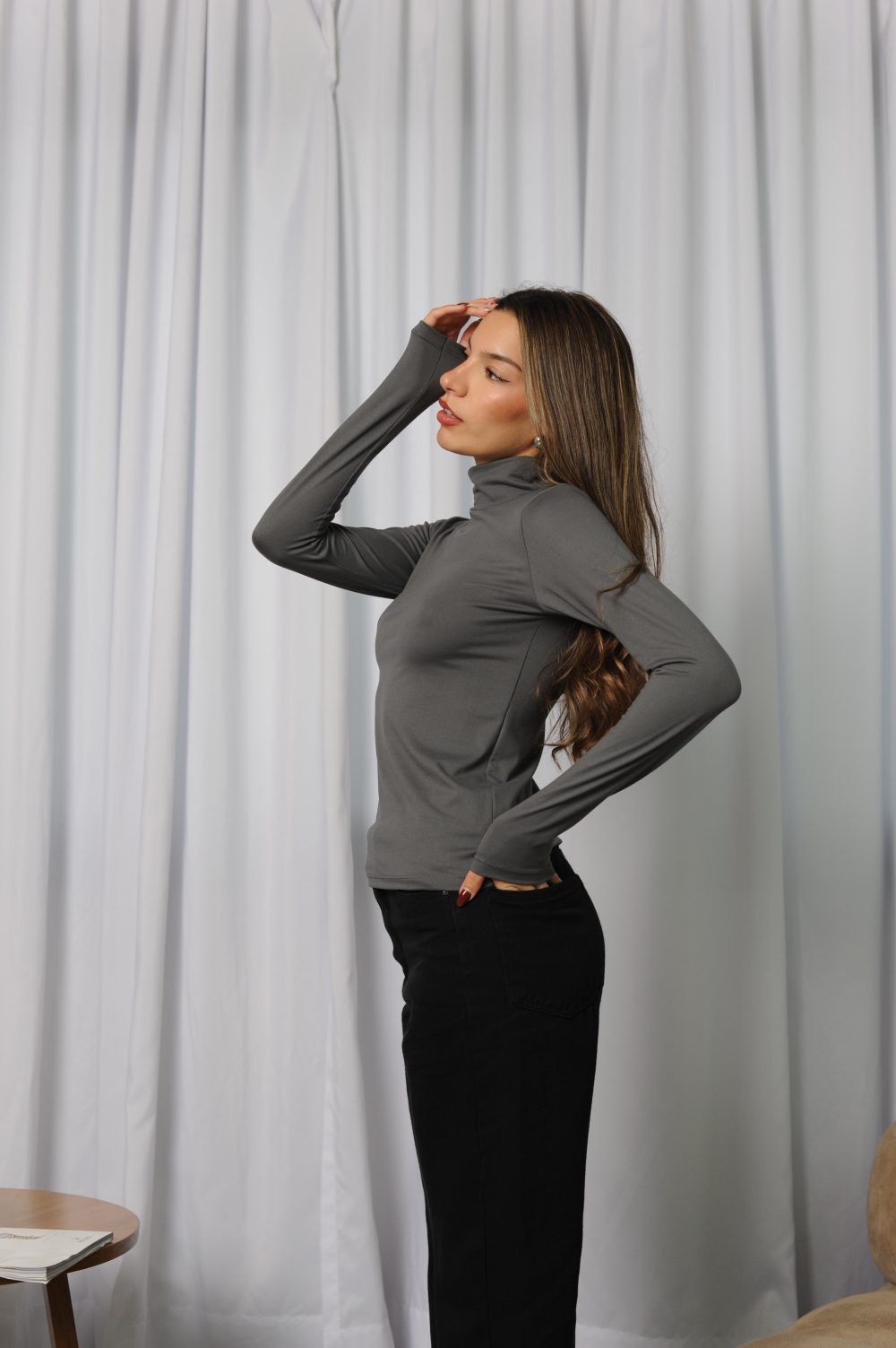 Remera polera modal soft - Imagen 5